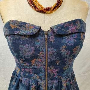 Zip Up Summer Dress w/ Pockets